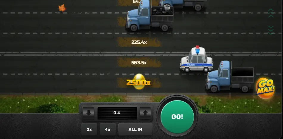 चिकन क्रैश में अधिकतम जीत 1 जीत है चिकन क्रैश में अधिकतम जीत 1 जीत है