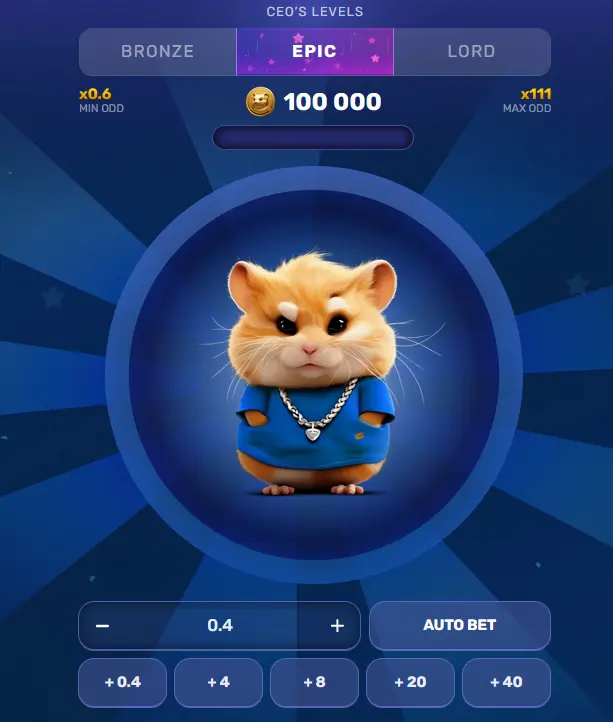 Hamster Mania में राउंड शुरू करना Hamster Mania में राउंड शुरू करना