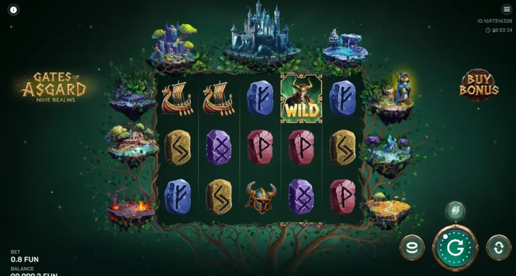 गेट्स ऑफ़ असगार्ड नाइन रियल्म्स में राउंड शुरू करना गेट्स ऑफ़ असगार्ड नाइन रियल्म्स में राउंड शुरू करना