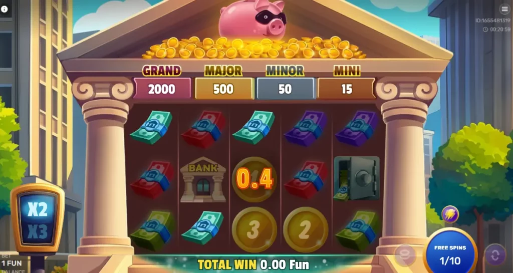 गैंगस्टा पिगी होल्ड एंड विन में स्पेशल राउंड गैंगस्टा पिगी होल्ड एंड विन में स्पेशल राउंड