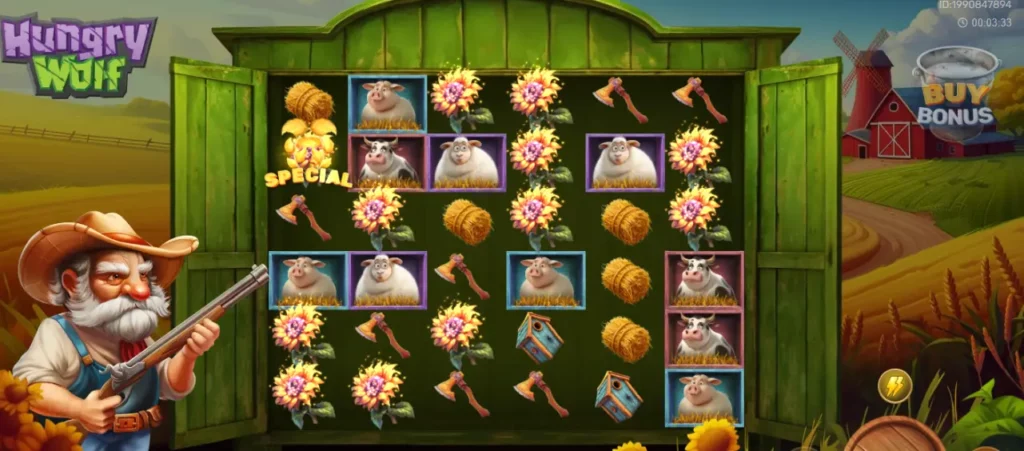 हंग्री वुल्फ में स्पेशल सिंबल हंग्री वुल्फ में स्पेशल सिंबल